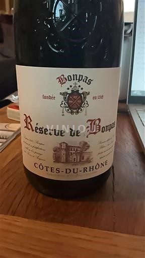 Thung lũng Rhône Côtes-du-rhône Bonpas Réserve de Bonpas 2021