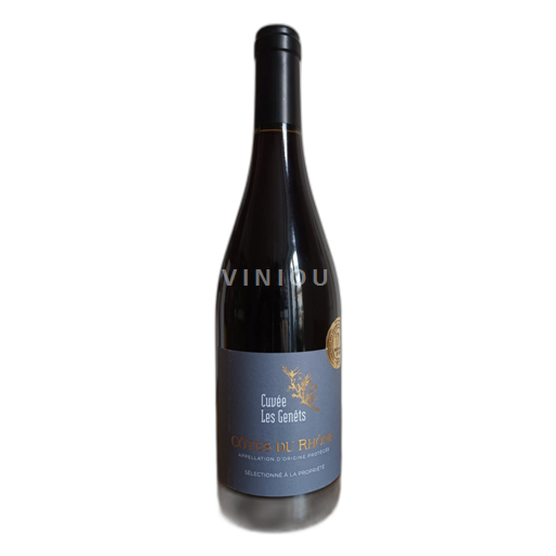Rhônen laakso Côtes-du-rhône Les Genêts 2023