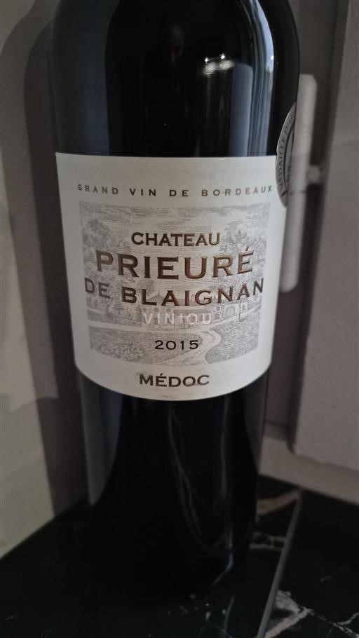 Bordeaux Médoc Château Prieure de Blaignan 2015