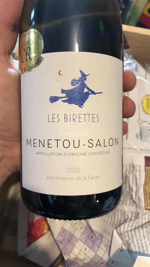 Loiretal Menetou-Salon Antoine de la Farge Les Birettes 2022