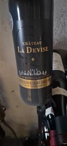 Bordeaux Puisseguin-saint-émilion Château La Devise les Héritiers 2019