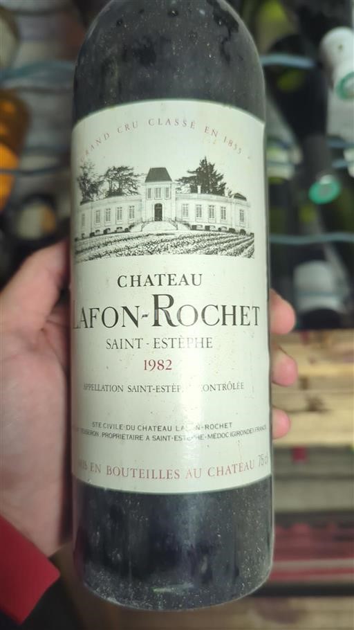 Bordeaux Saint-Estèphe Grand Cru Lafon-Rochet 1982