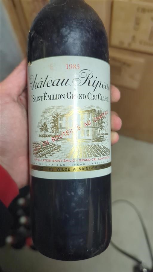 Burdeos Saint-Émilion Grand Cru Classé Château Ripeau 1985