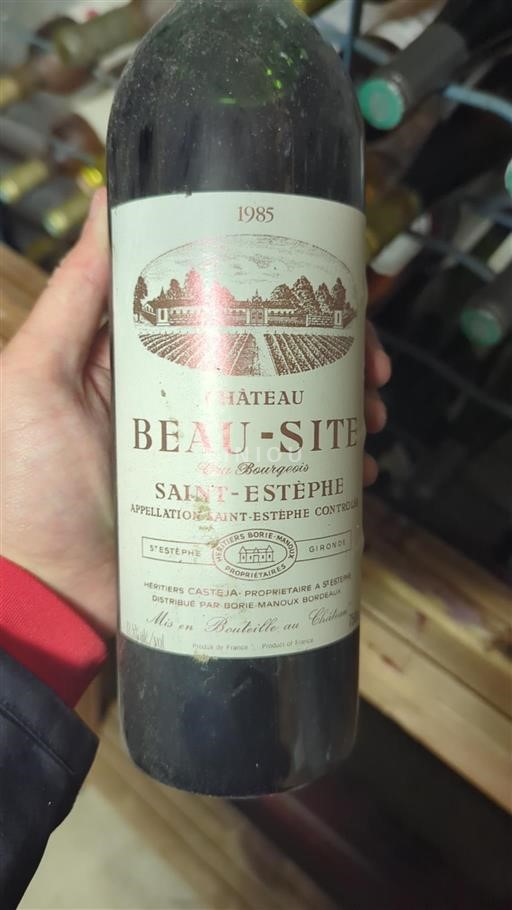 Bordeaux Saint-Estèphe Château Beau-Site 1985
