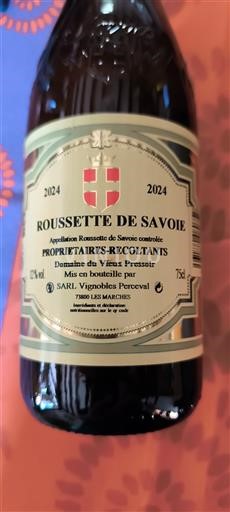Savoie và Bugey Roussette-de-savoie Domaine Vieux Pressoir 2024