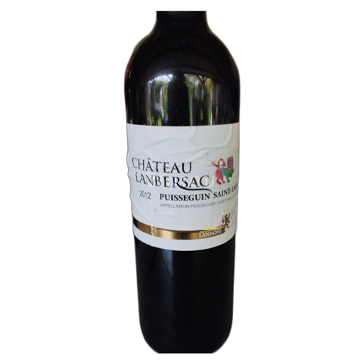 Bordeaux Puisseguin-saint-émilion Château Lanbersac 2012