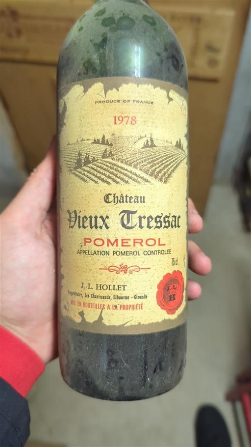 Bordeaux Pomerol Château Vieux Tressac 1978