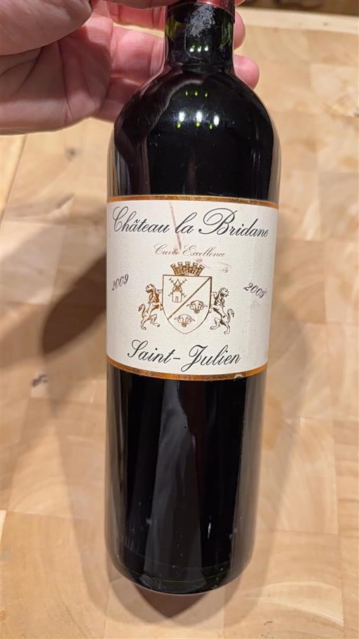 Bordeaux Saint-Julien Château La Bridane Excellence 2009