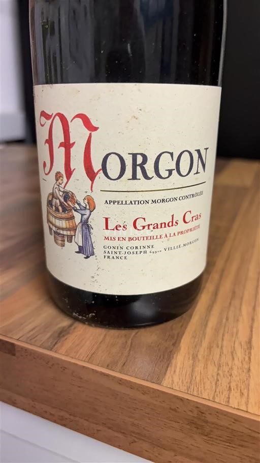 Beaujolais Morgon Conin Corinne Les Grands Cras 2017