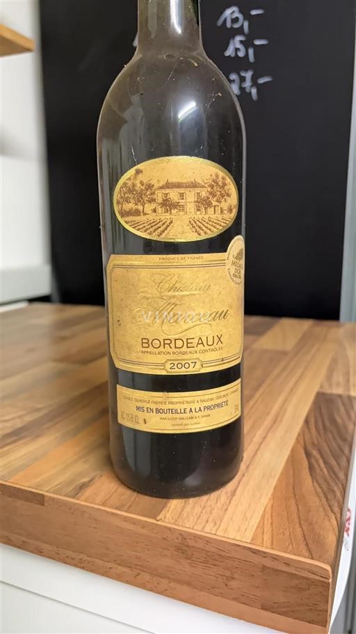 Bordeaux Château Marceau 2007