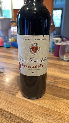 Bordeaux Montagne-Saint-Émilion Château Tour Bel-Air 2015
