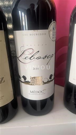 Bordeaux Médoc Cru Bourgeois Château Leboscq 2014