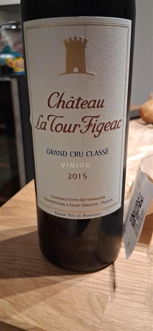 Burdeos Saint-Émilion Grand Cru Classé Château La Tour Figeac 2015