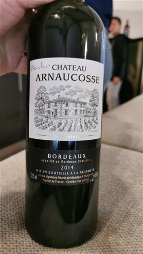 Bordeaux Château Arnaucosse 2014