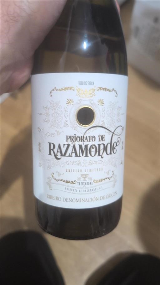 Galicia O Ribeiro Priorato de Razamonde Treixadura 2021