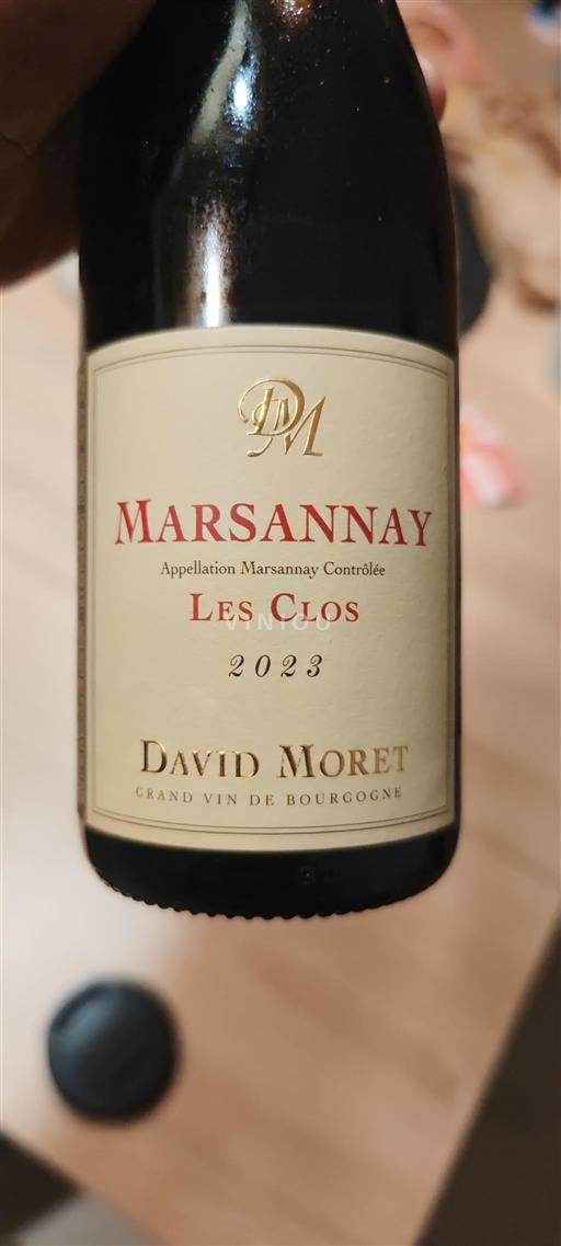 Bourgondië Marsannay David Moret Les Clos 2023