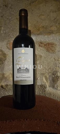 Burdeos Graves Château Haut-Pommarede Élégance 2014