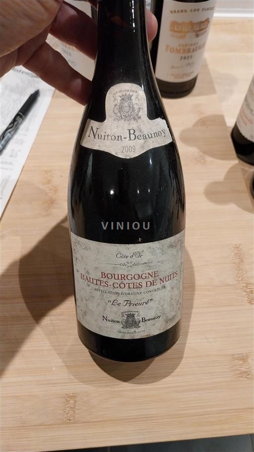 Burgund Nicht spezifiziert Nuiton-Beaunoy Le Prieuré 2009
