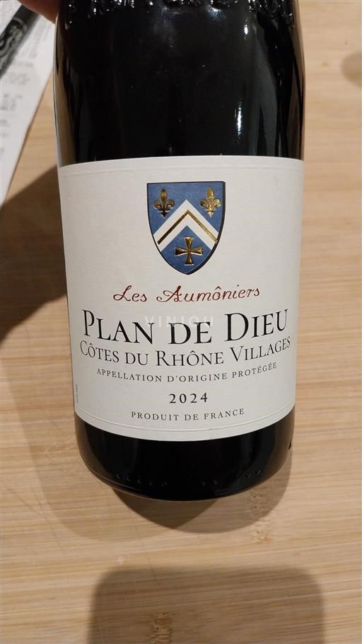 Rhône-dalen Côtes-du-Rhône-Villages Les Arômes Les Aumôniers 2024