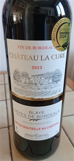 Bordeaux Blaye-côtes-de-bordeaux Château La Cure 2022