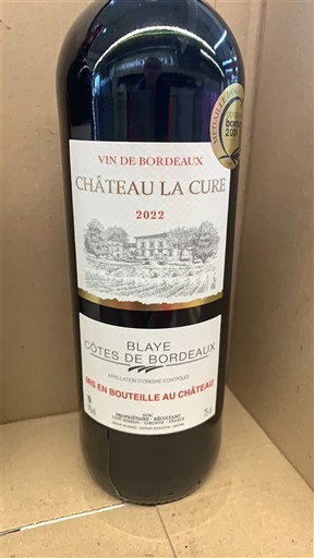 Bordeaux Blaye-côtes-de-bordeaux Château La Cure 2022