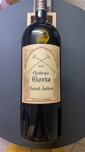 Bordeaux Saint-Julien Château Gloria 2016