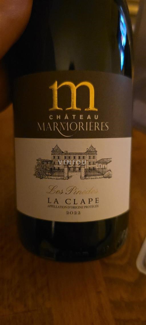 Languedoc La Clape Château Marmorières Les Pinèdes 2022