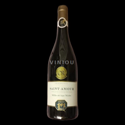 Vin Rouge sec Mille et une Nuits Vignerons de Belair Non millésimé France Beaujolais Saint-Amour AOC