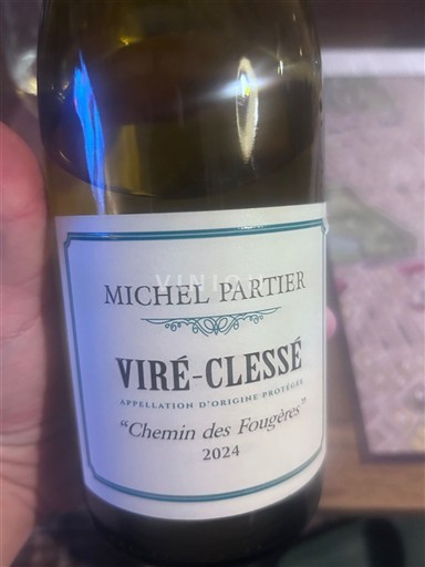 Borgogna Viré-clessé Michel Partier Chemin des Fougères 2024