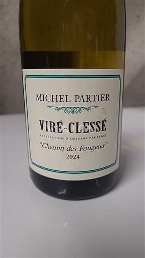 Bourgondië Viré-Clessé Michel Partier Chemin des Fougères 2024