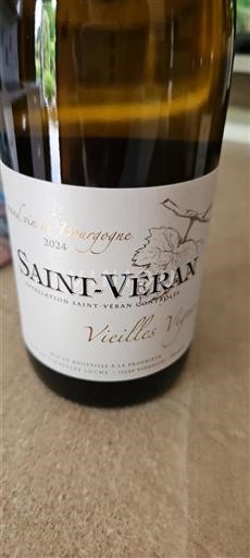Burgundi Saint-Véran Cave de Vinzelles Loché Vieilles vignes 2024