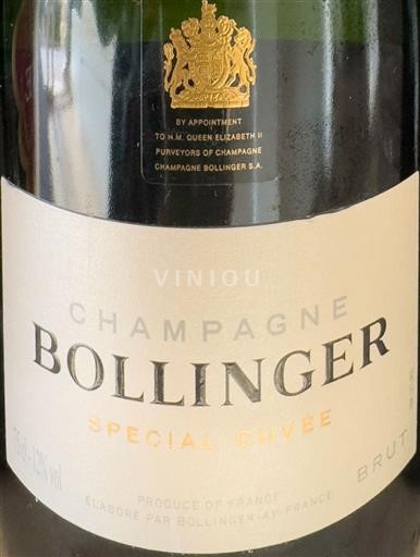 Champagne Sâm-panh Bollinger Special Không niên vụ