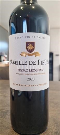 Bordeaux Pessac-Léognan Château de Fieuzal L'Abeille de Fieuzal 2020