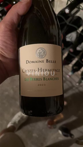 Thung lũng Rhône Crozes-hermitage Domaine Belle les terres blanches 2023