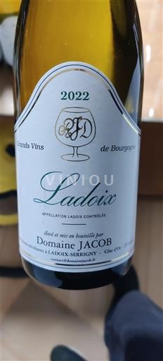 Burgundy Ladoix Domaine Jacob 2022