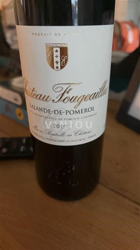 Burdeos Lalande-de-Pomerol Château Fougeaille 2019