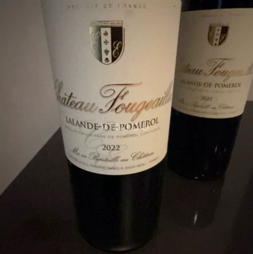 Burdeos Lalande-de-Pomerol Château Fougeaille 2022