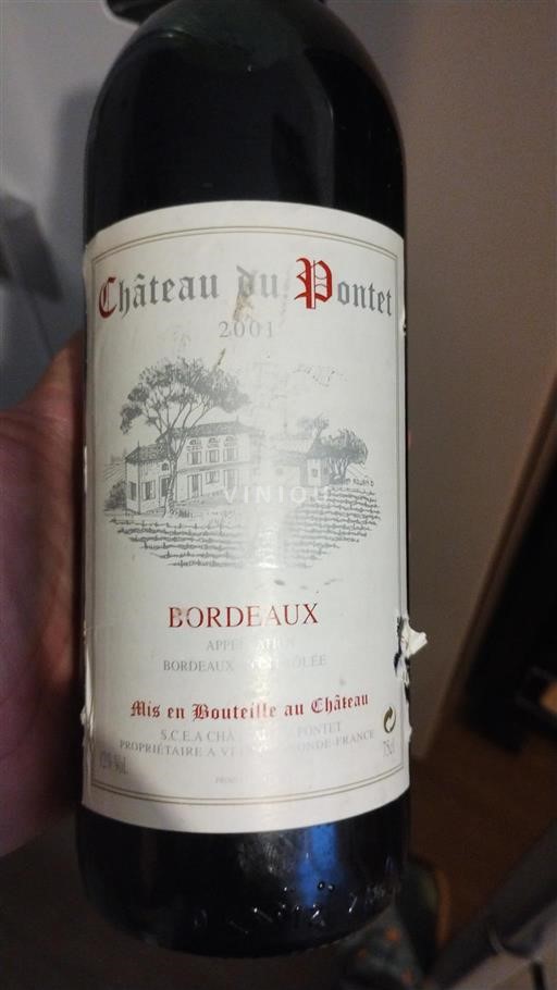 Bordeaux Château Pontet 2001 2001