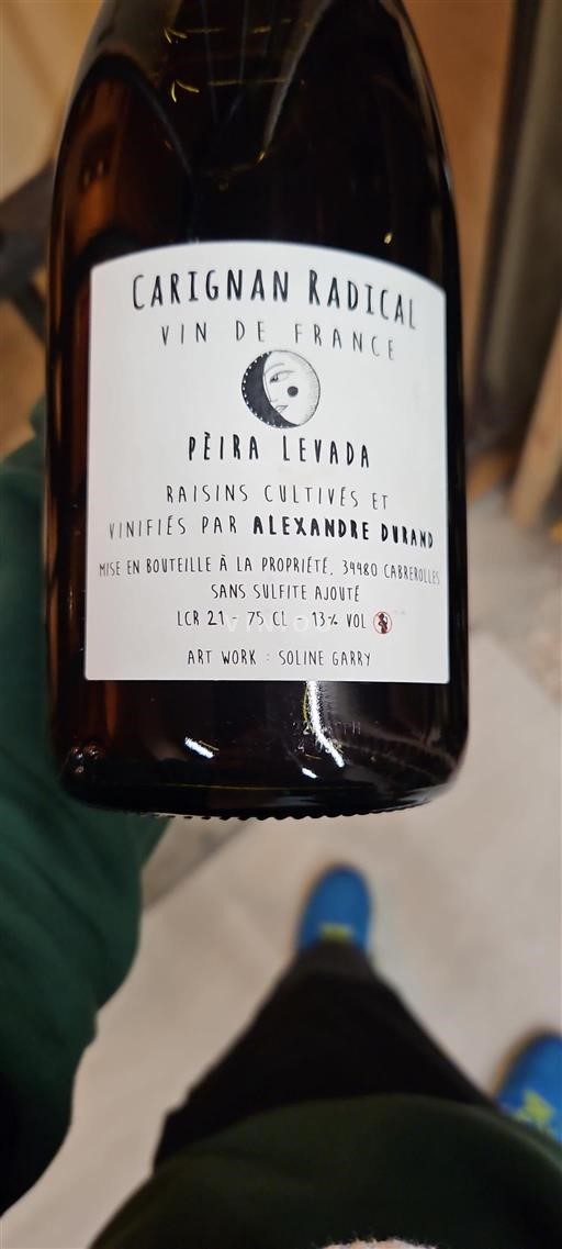 Languedoc Ikke specificeret Peira Levada Carignan Radical 2021