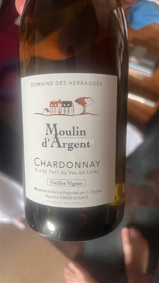 Údolí Loiry Nespecifikováno Domaine Des Herbauges Moulin d'Argent 2024