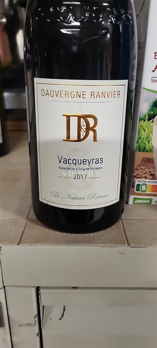Rhônevallei Vacqueyras Dauvergne Ranvier 2017