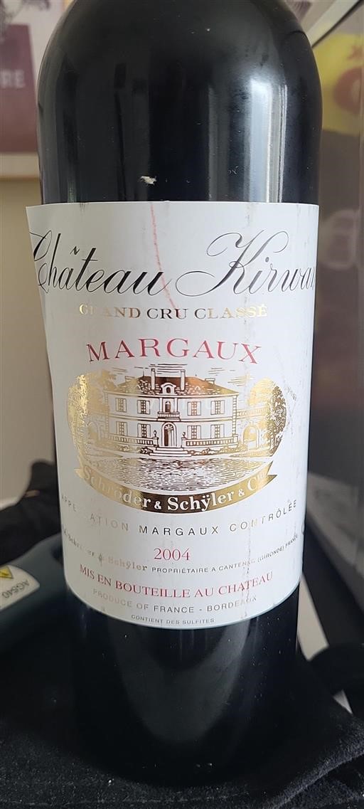 Burdeos Margaux Grand Cru Château Kirwan 2004