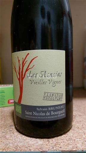 Loire Valley Saint-Nicolas-De-Bourgueil Sylvain Bruneau Les Acacias Vieilles Vignes Non-Vintage