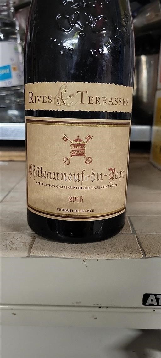 Rona dolina Châteauneuf-du-Pape Rives & Terrasses 2015