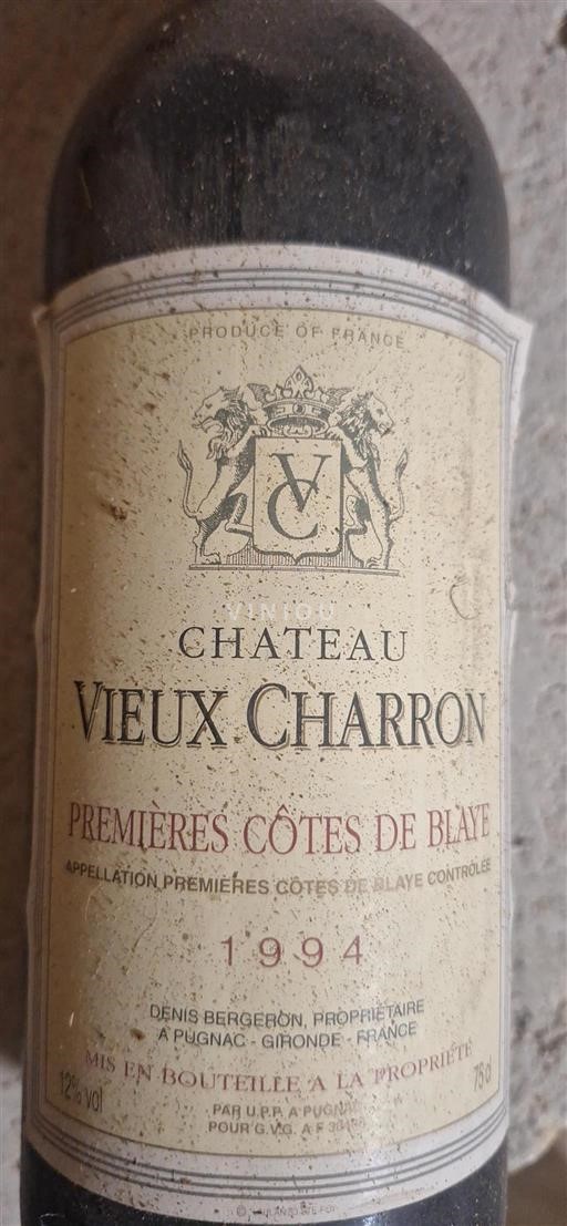 Burdeos No especificado Château Vieux Charron 1994