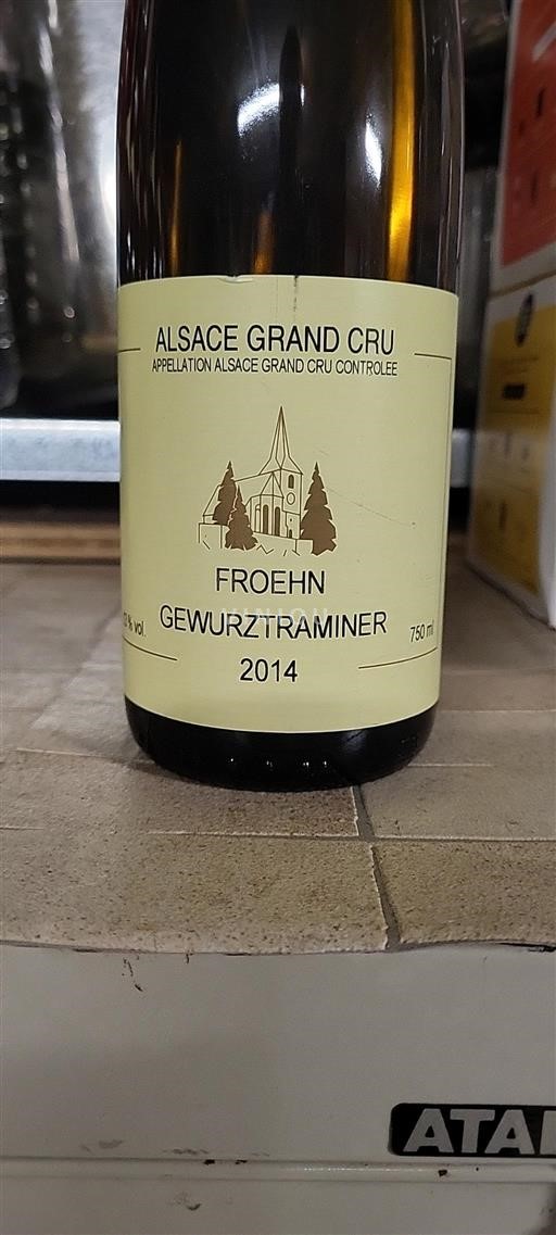 Alsace Alsace Grand Cru Grand Cru Gewurztraminer Froehn 2014
