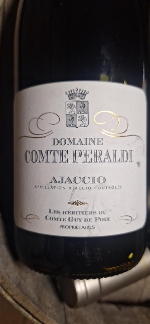 Korsika Ajaccio Domaine Comte Peraldi 2022
