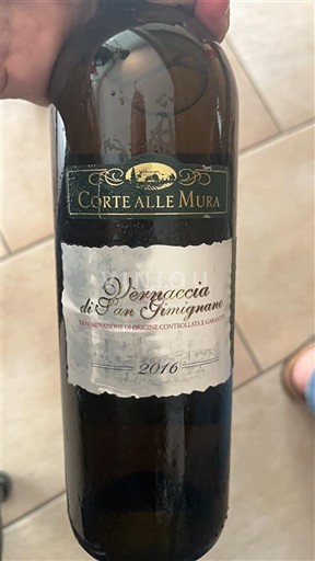 Toscana Vernaccia di San Gimignano Corte alle Mura 2016