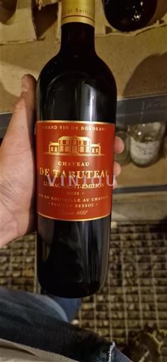 Bordeaux Lussac-saint-émilion Château Tabuteau Icke årgångsbetecknad