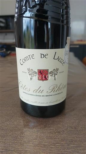 Thung lũng Rhône Côtes-du-rhône Comte de Lauze Không niên vụ